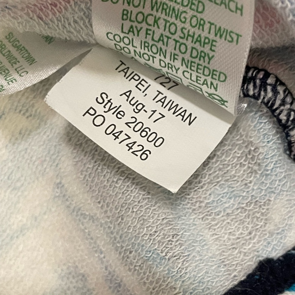 Lilly Pulitzer UPF 50+ Skipper Popover Bright Navy Caught Up Small - Picture 4 of 9